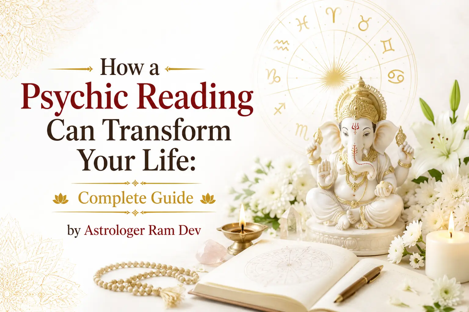 How a Psychic Reading Can Transform Your Life: Complete Guide by Astrologer Ram Dev