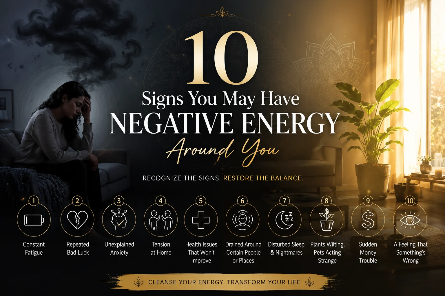 10 Signs You May Have Negative Energy Around You