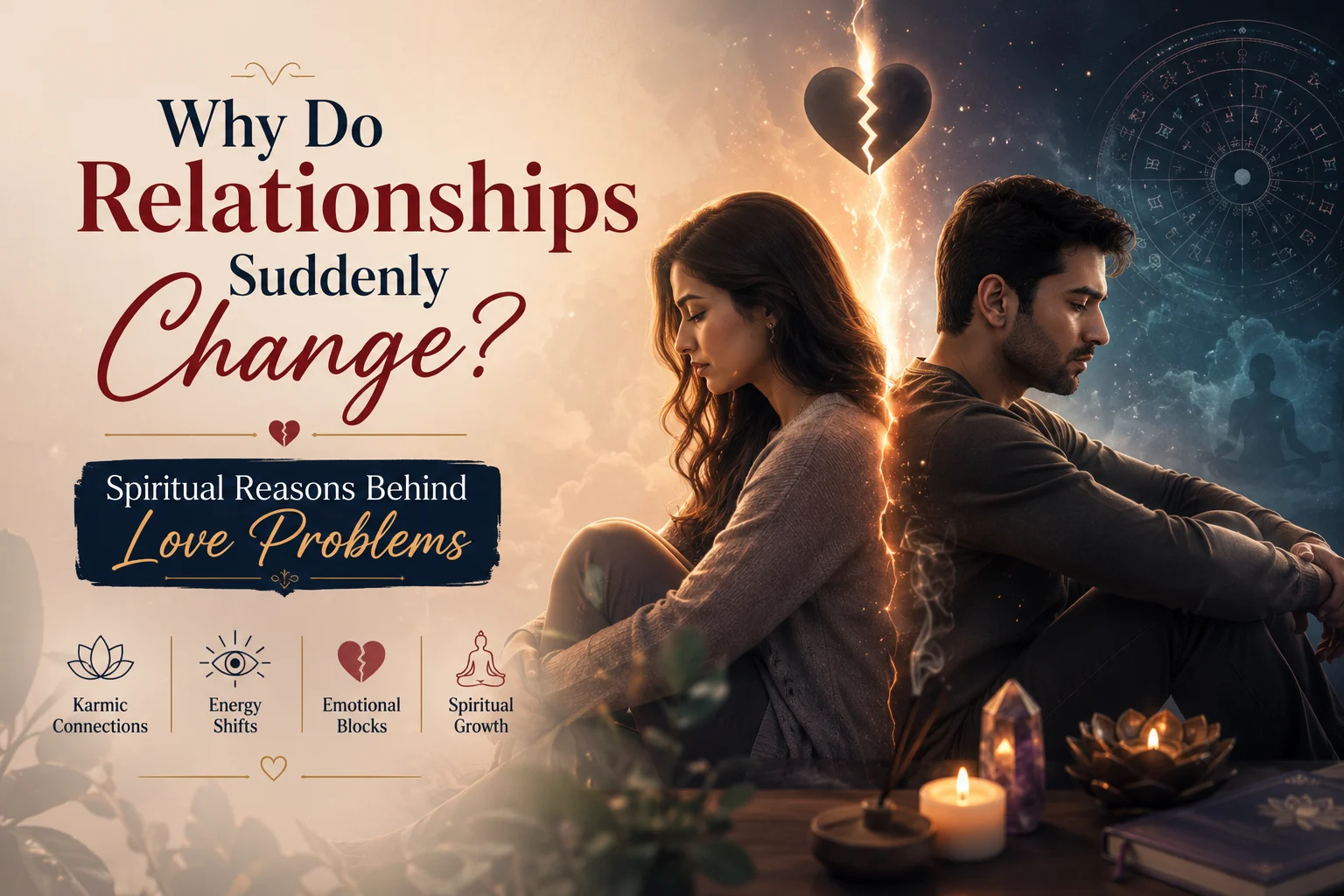 Why Do Relationships Suddenly Change? Spiritual Reasons Behind Love Problems